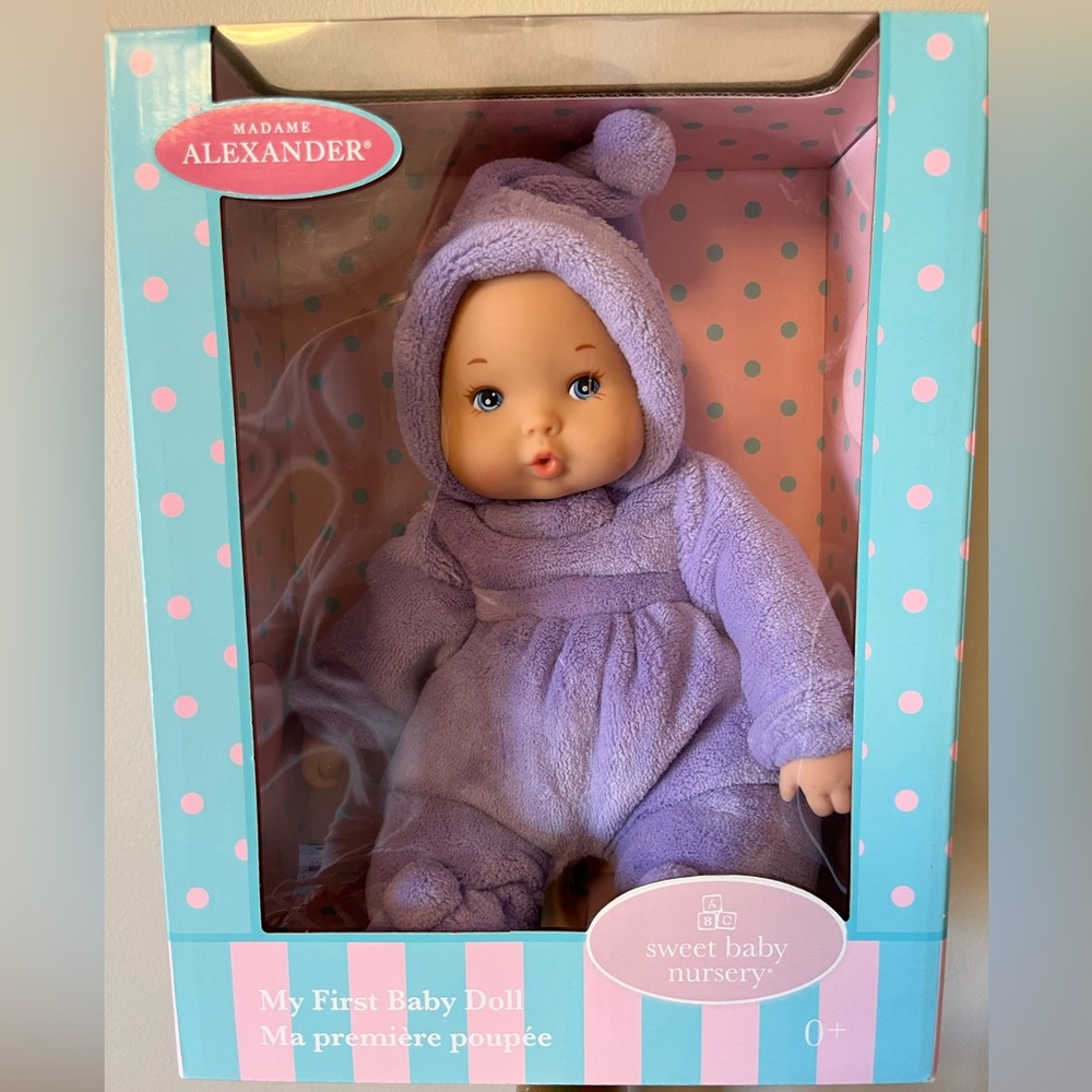 Madame Alexander Lavender Light Skin My First Baby Doll